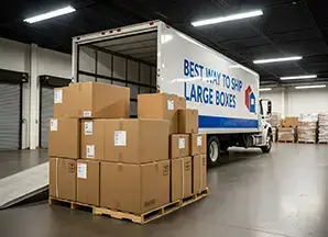 best way to ship large boxes