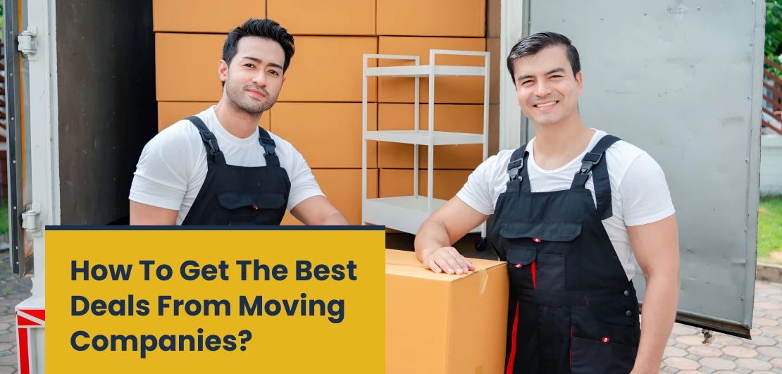 Best deals from moving companies