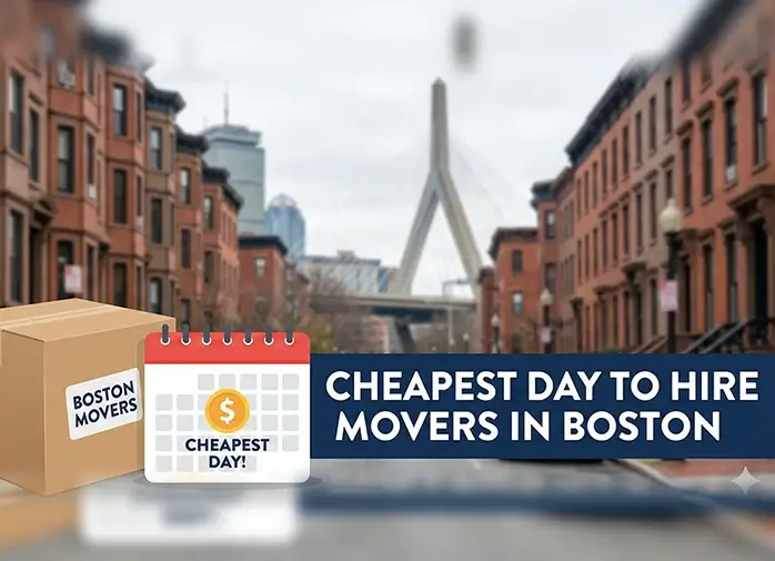 cheapest day to hire movers in Boston