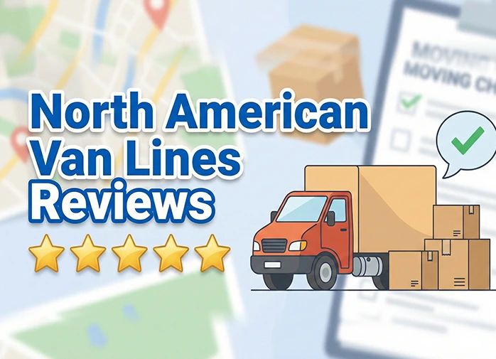 North American Van Lines Review in long-distance moving services